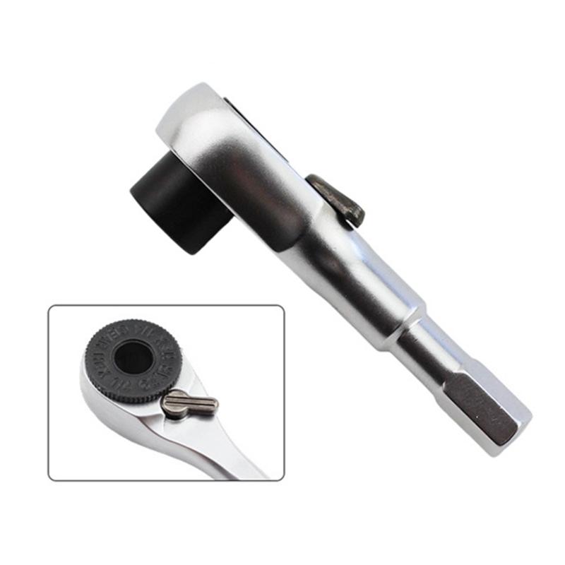 Mini Ratchet Drill Socket Small Repair Installation Tool for Daily Maintenance Bike Short Handle Reversible 72 Tooth