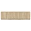 TV Cabinet in Sonoma Oak 180 x 38 x 49 cm Particleboard
