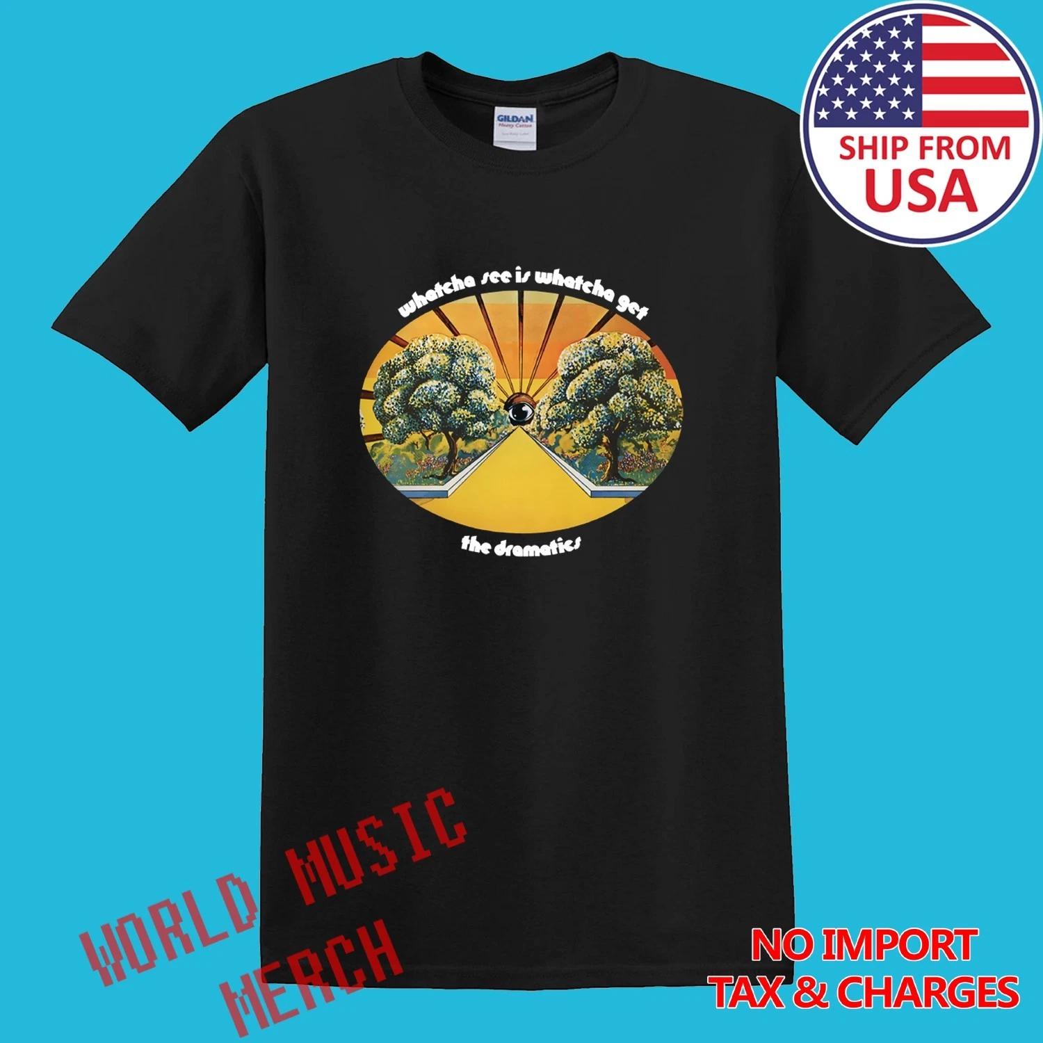 The Dramatics Whatcha See Is Whatcha Get Men s Black Size S-5XL L