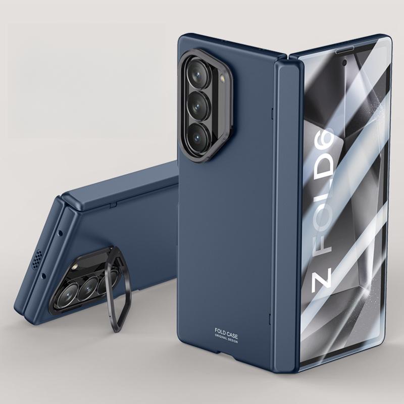 Suitable for Samsung Zflod6 Mobile Phone Case Anti-peeping Galaxy 6 Generation Folding Screen Lens Holder Hinge 6 Case