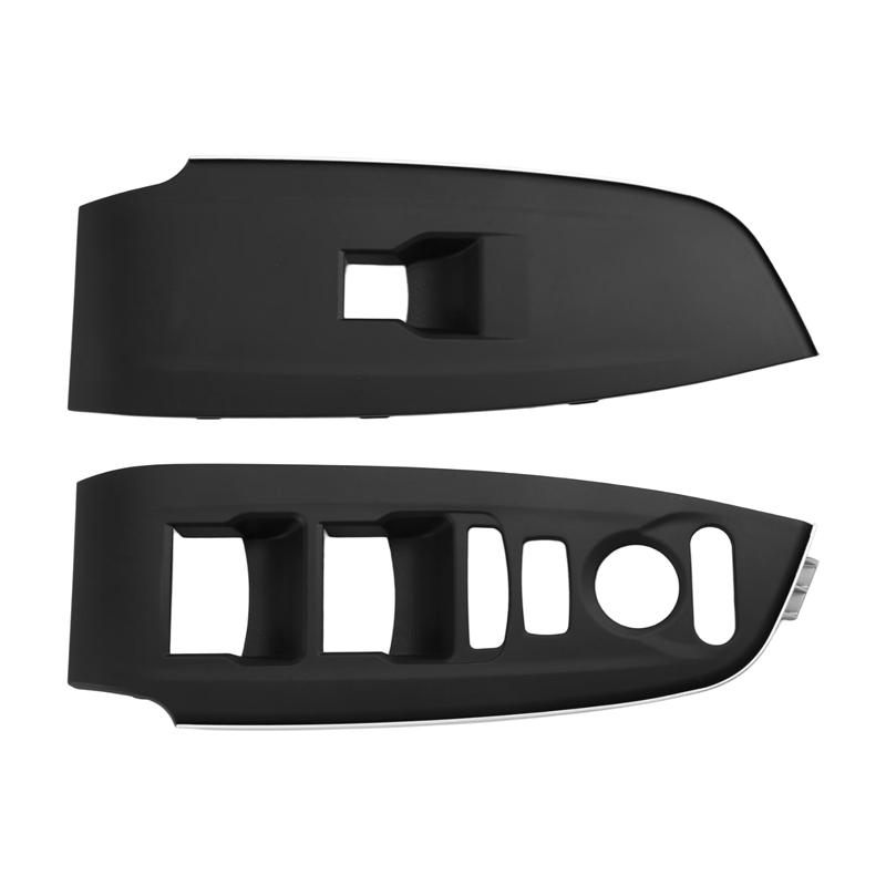 A58X-Power Window Switch Bezel Replacement Trim Panel 1 Pair For Honda Accord - Armrest Upper 83592-TVE-H51ZA 83542-TVE-