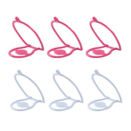 6Pcs Hat Storage Racks Scarf Bag Organizer Strong Load-bearing Easy To Install Space-Saving Baseball Cap Hanger