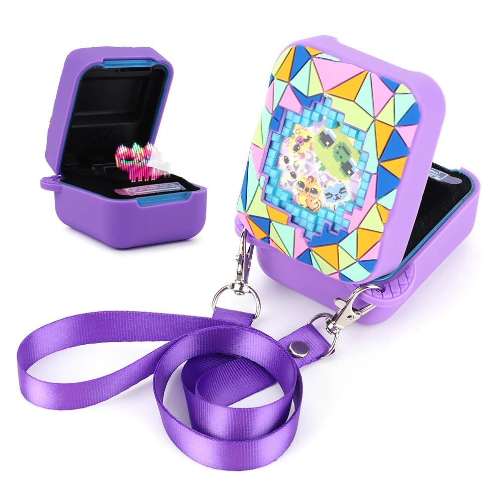 Premium Silicone Protective Case Cover with Lanyard for Bitzee Magicals Interactive Toy Vibrant and Fun Design