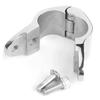 2Pcs 22/25mm Stainless Steel Marine Boat Bimini Top Jaw Slide Clamp Steel Boat Hardware Fitting for Inflatable Commercial Yachts