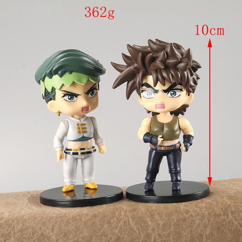 5pcs/set Jonathan Dio Higashikata Josuke Narancia Ghirga Pierre Figures Model Toys Dolls Gift