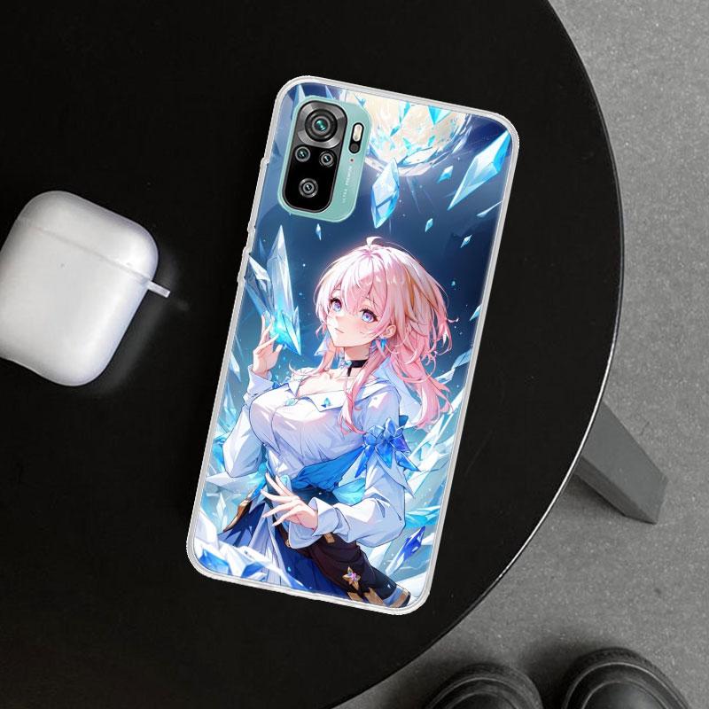 Honkai Star Rail March 7TH Phone Case Cover for Xiaomi Redmi Note 15 14 13 12 11 Pro Plus 14S 12S 11S 11T 11E 10S 10 Customized