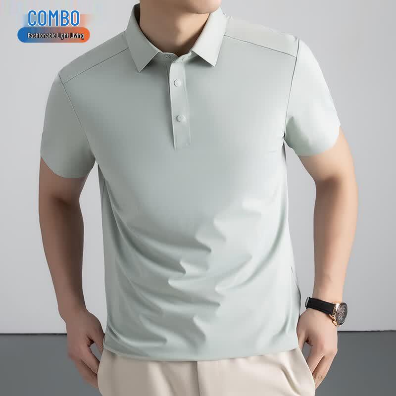 Kangbo Men s Summer Cool-Touch Sun Protection Polo Shirt 54