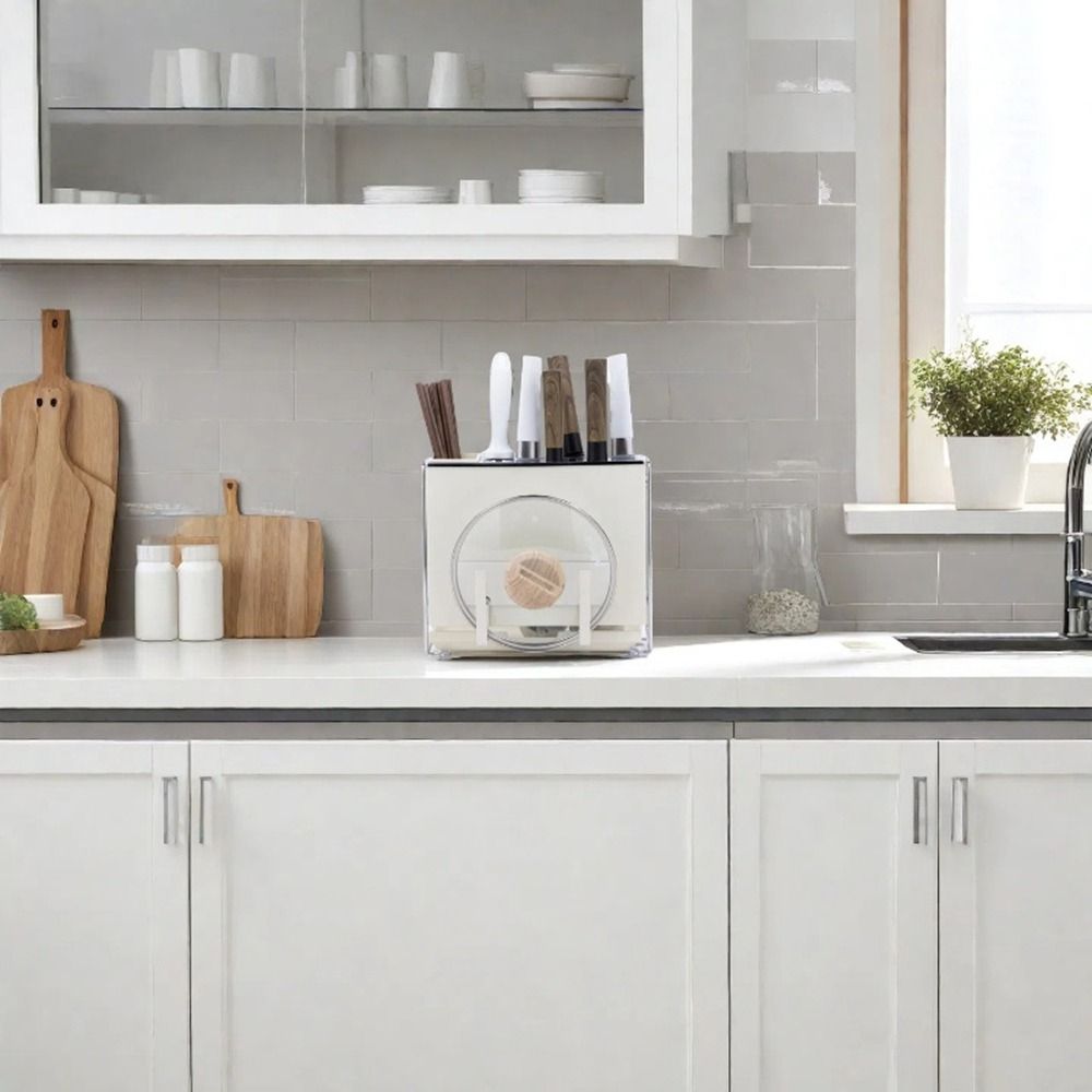 Rust-proof Chopstick Bucket Large Capacity Cooking Utensil Holder Kitchen Cutter Rack  Kitchen