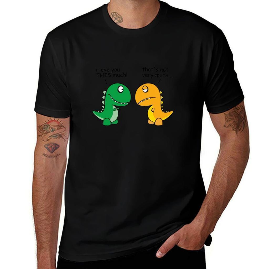 I Love You This Much Tshirt Soft Casual Short Sleeve Cotton Tee