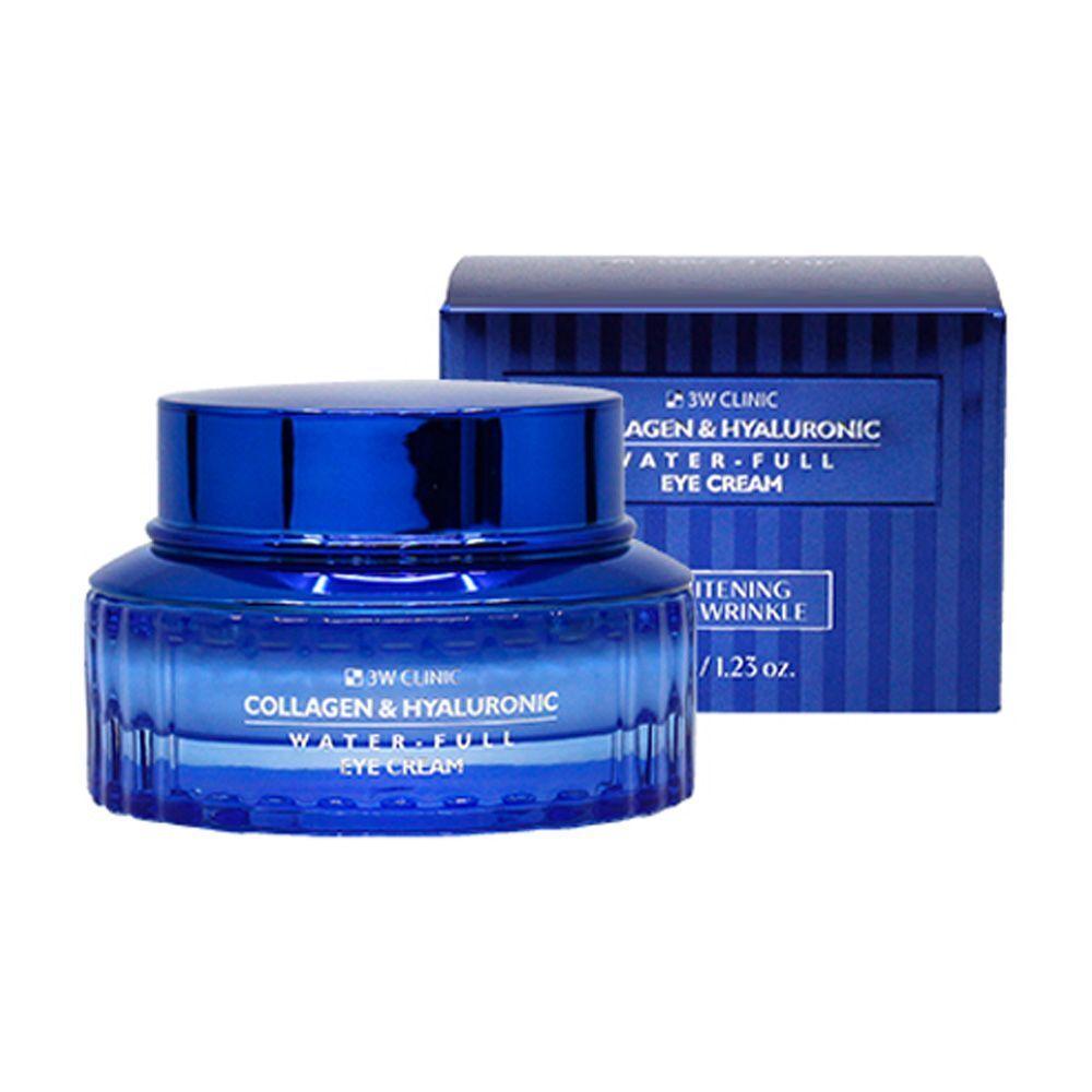 3w Clinic NJKWNFIV Waterful Collagen Hyaluronic Acid Moisturizing Elasticity Eye Cream 35g
