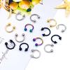 4Pcs Stainless steel piercing accessories - eyebrow piercings, lip piercings, body piercing accessories