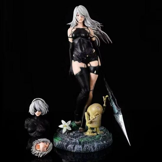 Anime Figurine Model: Cute Girl Jack-O 2B Nier Automata Display Piece