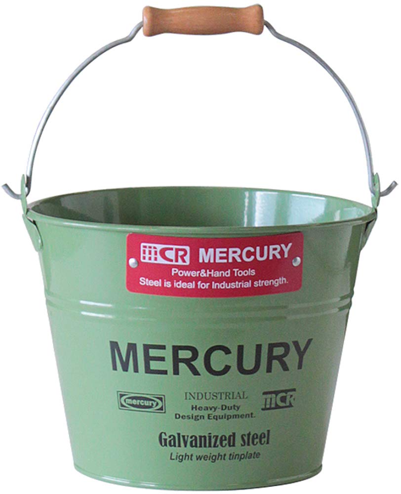 

Mercury Interior Bucket Cleaning Storage Tin Small 5L Camp Outdoor Firewood Holder Khaki ME048110 хаки
