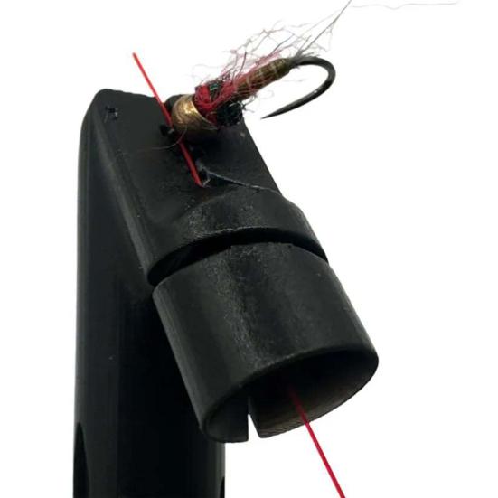 1/2 Sets Fly Fishing Magnetic Fly Threader Easily Rig Small Flies Hooks Tippets on Water Universal Knot Helper Assist Hooks Threading Tools Fishing