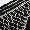 Eye Catching Mesh Body Chain With Glitters Rhinestones Backless Sleeveless Clubwear Suitable For Travel And Photo Props