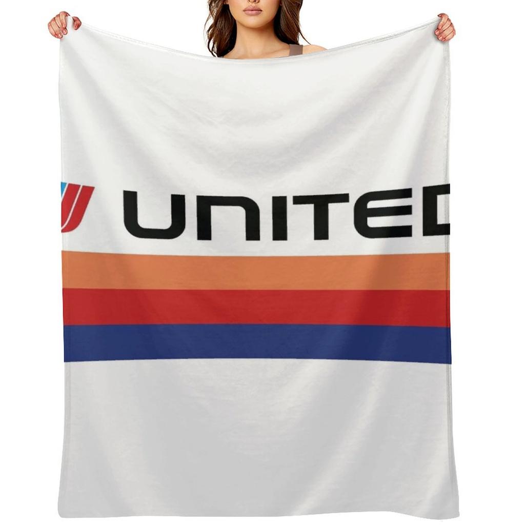 United Airlines Saul Bass Lackierung Decke Bettwäsche Decken Sofas Zur Dekoration Steppdecken Gefüllte Decken