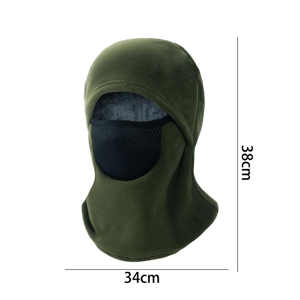 Winter Warm Windproof Thermal Balaclava Mask Thickened Polar Fleece Breathable For Motorcycle Cycling Ski Outdoor Cold Weather