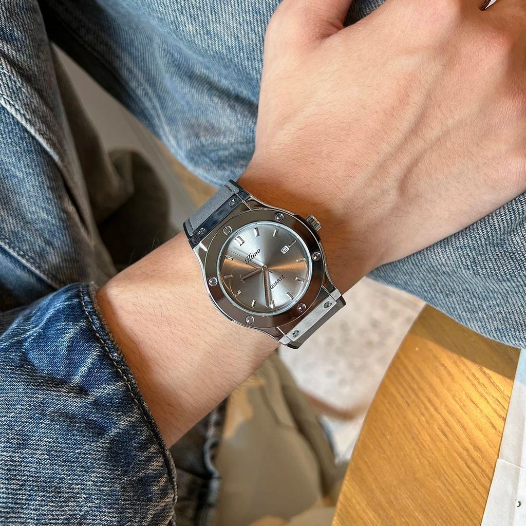 pure circle shape great design watch for man and woman