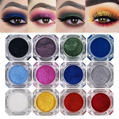 Eyeshadow Pearlescent High Pigmented Skin-Friendly for Female Eye Shadow Palette Pigment Metallic