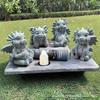 Creative Outdoor Courtyard Resin Cartoon Dragon Ornaments