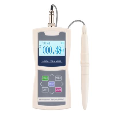 Digitales Tesla-Messgerät, Gaussmeter, automatische Reichweite, 200 mT/2000 mT, hohe Genauigkeit, empfindliche Oberfläche, magnetisch
