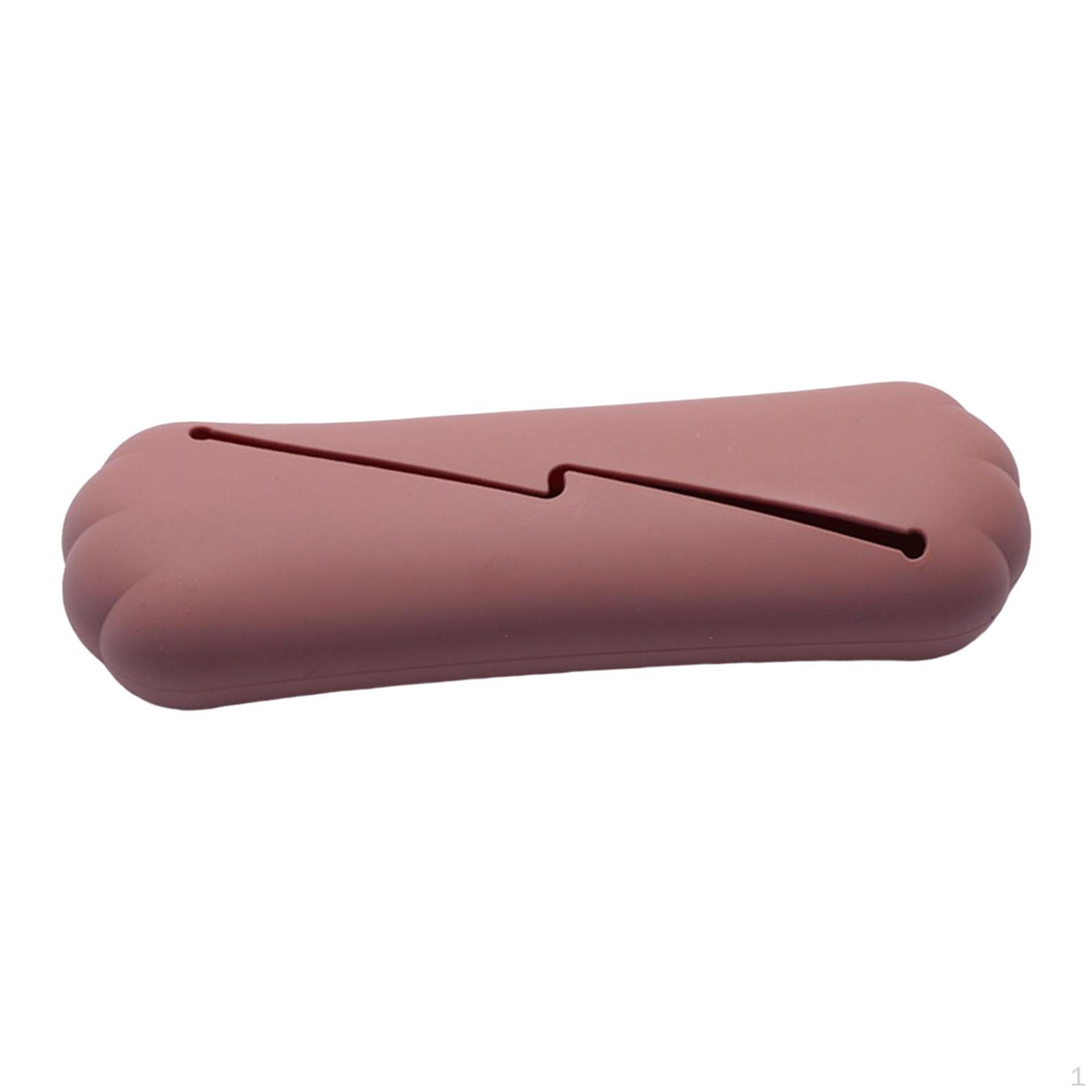 

Compact Makeup Brush Storage Case for Travel - Durable and Stylish Cosmetic Organizer коричневий