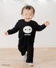 [chil2] Baymax Coverall Romper, Long Sleeve, Newborn Baby Clothes, Boys' Fleece, Disney Sagara Embroidery, 94650181-80BK