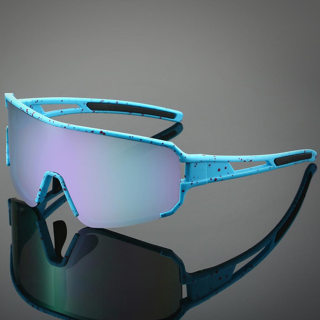 New outdoor sports bicycle riding sunglasses colorful point paint trend sweet cool windproof sunglasses