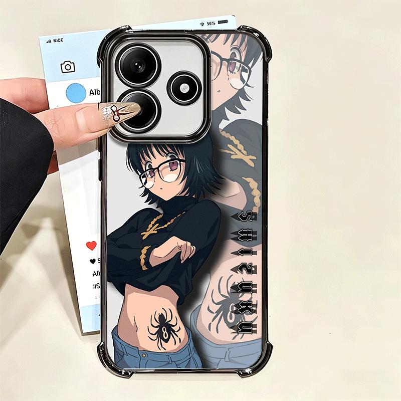 Hunter X-Hunters Shizuku Plating Phone Case For Xiaomi Poco X5 X6 X7 X8 Pro Max F8 Ultra F7 M8 M7 M5S Redmi 15C 15 14C 13C 13 X3