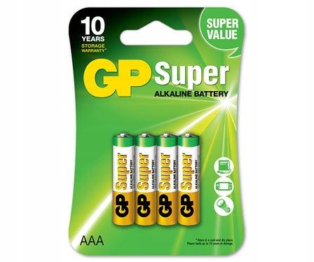 Super Alkaline Aaa Battery 1.5V 4 Pieces