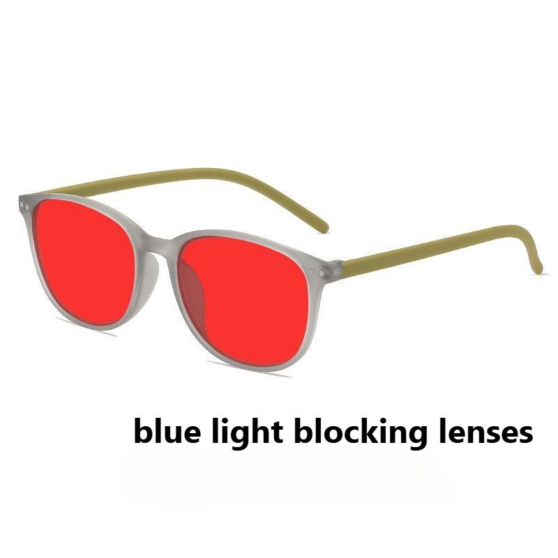 Ochelari Noi Retro cu Viziune Nocturnă Anti Lumină Albastră pentru Bărbați la Calculator, Jocuri și Birou Ochelari de Protecție pentru Ochi