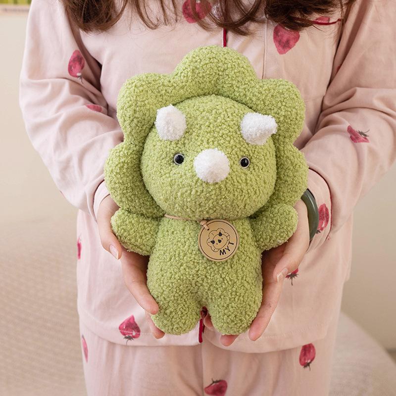 Süßer Ada Dinosaurier Puppe Weich Niedlich Original Cartoon Plüschtier Kinderpuppe Mädchen Super Weich Schlafgeschenk