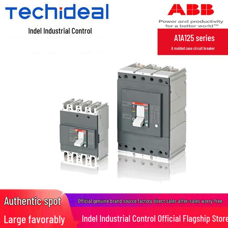 

ABB A1A125 Series Molded Case Circuit Breaker (TMF100/1000, TMF125/1250) TMF32/400FF 3P
