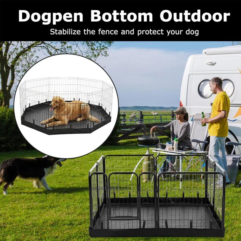 Heavy Duty Large Dog Playpen Pad Dog Pen Mat Waterproof Indoor Cat Fence Pad Oxford Cloth Washable Puppy Dog Pee Pad Pet Supply