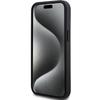 Dkny Dkhcp15Mprthslk Iphone 15 Plus /14 Plus 6.7 Czarny/Black Hardcase Leather Mono Stripe & Metal Logo
