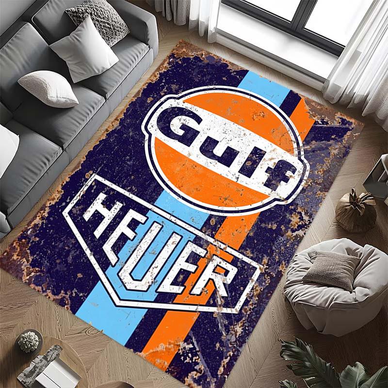 McLaren Gulf Heritage Carpet Suitable for All Seasons Home Decor Room Doormat Protective Pad
