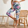 Women's Casual Pants with Elastic Waist, Slim Fit Split Hem