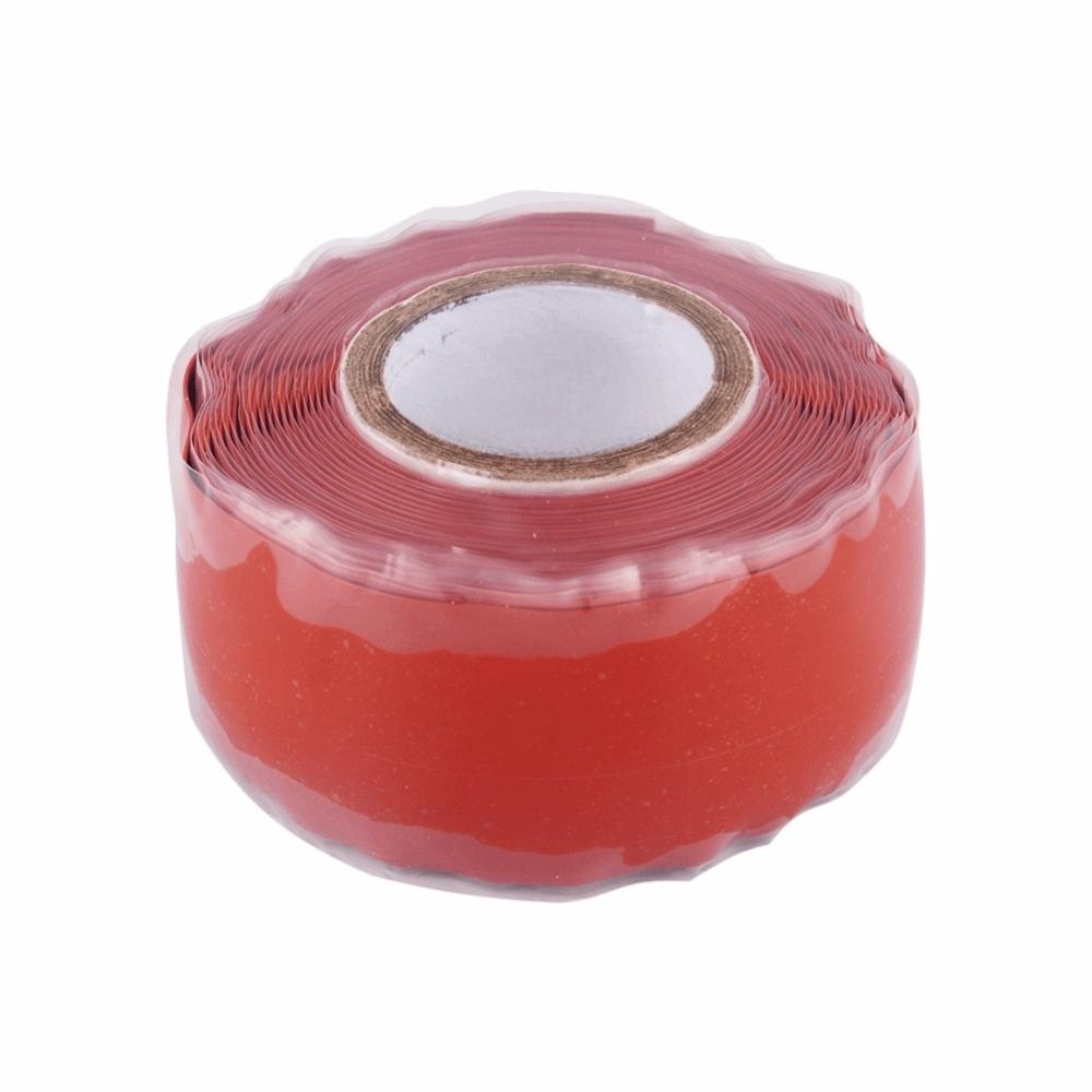 Flexible 3 Meter/10FT Repair Tape Red 25mm Width Self-Fusing Silicone Tape Grip Tape Wire Insulation красный
