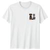 Dogs And Cats Pets Animals Unisexs TShirt Unisexs Graphic Tee