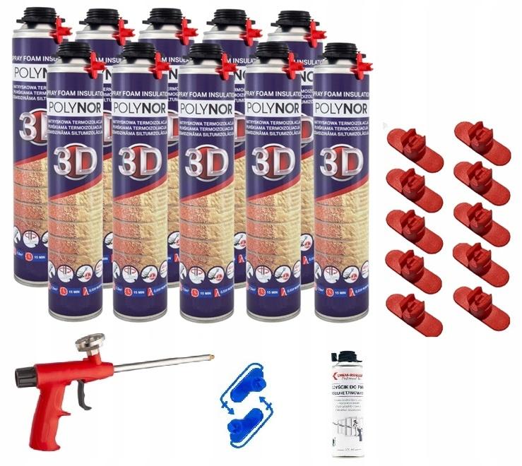 Polynor 3D Spray Foam 930 Garage