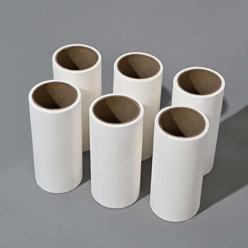Sticky Roller Design Replaces Paper for Efficient Removal of Cat Hair Straight Tube Tear-off Replacement Paper