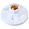 E27 Led Light Bulb Holder Round Socket Base Hanging Lamp Socket Base 6A220V-250V