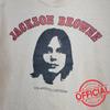 Βίντατζ Jackson Browne Κοντομάνικο Βαμβακερό Μπεζ Όλο το Μέγεθος Μπλουζάκι FA1194 Unisex T-Shirt