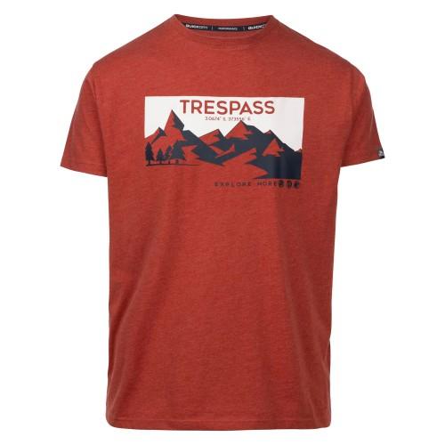 TRESPASS Mens Nottaway Printed T-Shirt