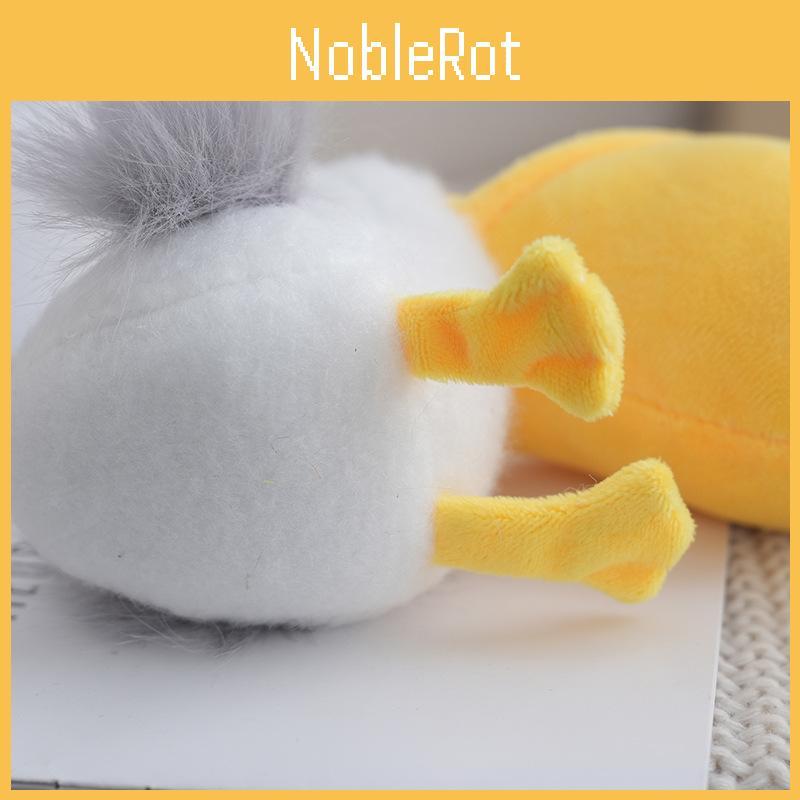 Adorable Yellow Pelican Plush Keychain Soft Toy Cute Bag Charm With Premium Plush Material