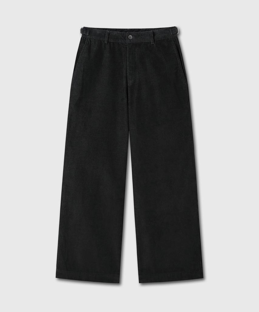 Daibeuin Uniform Corduroy Chino Pants (Black)