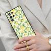 Summer Lemon and Leaf Cell Phone Case for Samsung Galaxy S26 Ultra S25 S24 S23 S22 S21 S20 Note10 Cover