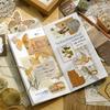 Vintage Scrapbooking Stickers Material Pack Paper Card Bookmark Set Scrapbook Notebook Decorations Handmade DIY Supplies
