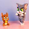 Ute Cat and Mischievous Mouse Children's Building Block Toys Mini Bricks 3D Model Children's Adult Gift