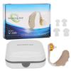 Hearing Aids Set Portable Ear Sound Amplifier Supplies with Earplugs Storage Box for the Seniors